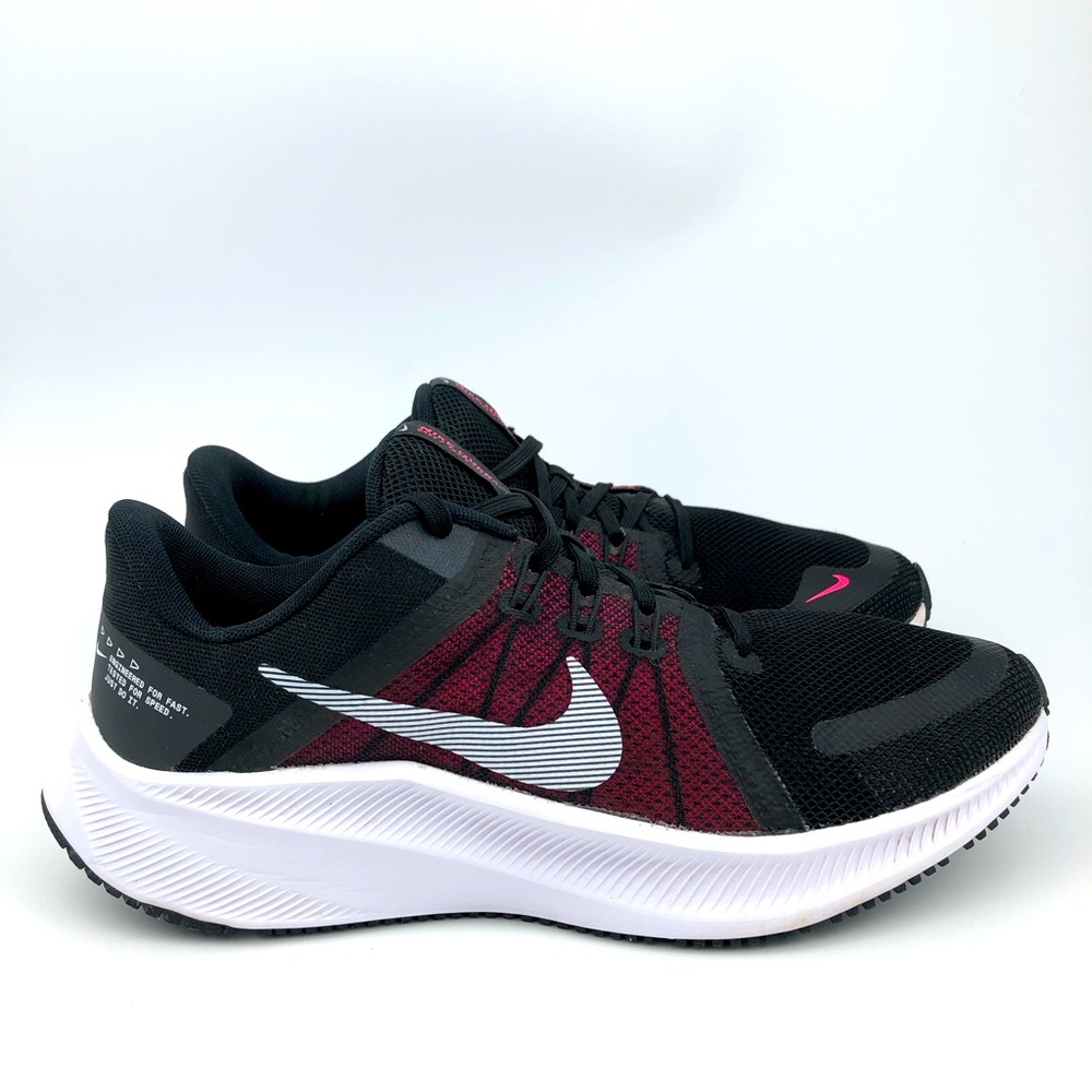 Women’s Nike Quest 4 Black Hyper Pink Size 8.5